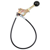 ATRACYPART front view of brake cable showing full length and connectors for exact fit