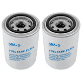 ATRACYPART front view of spin-on filter showing compact design and easy install benefit