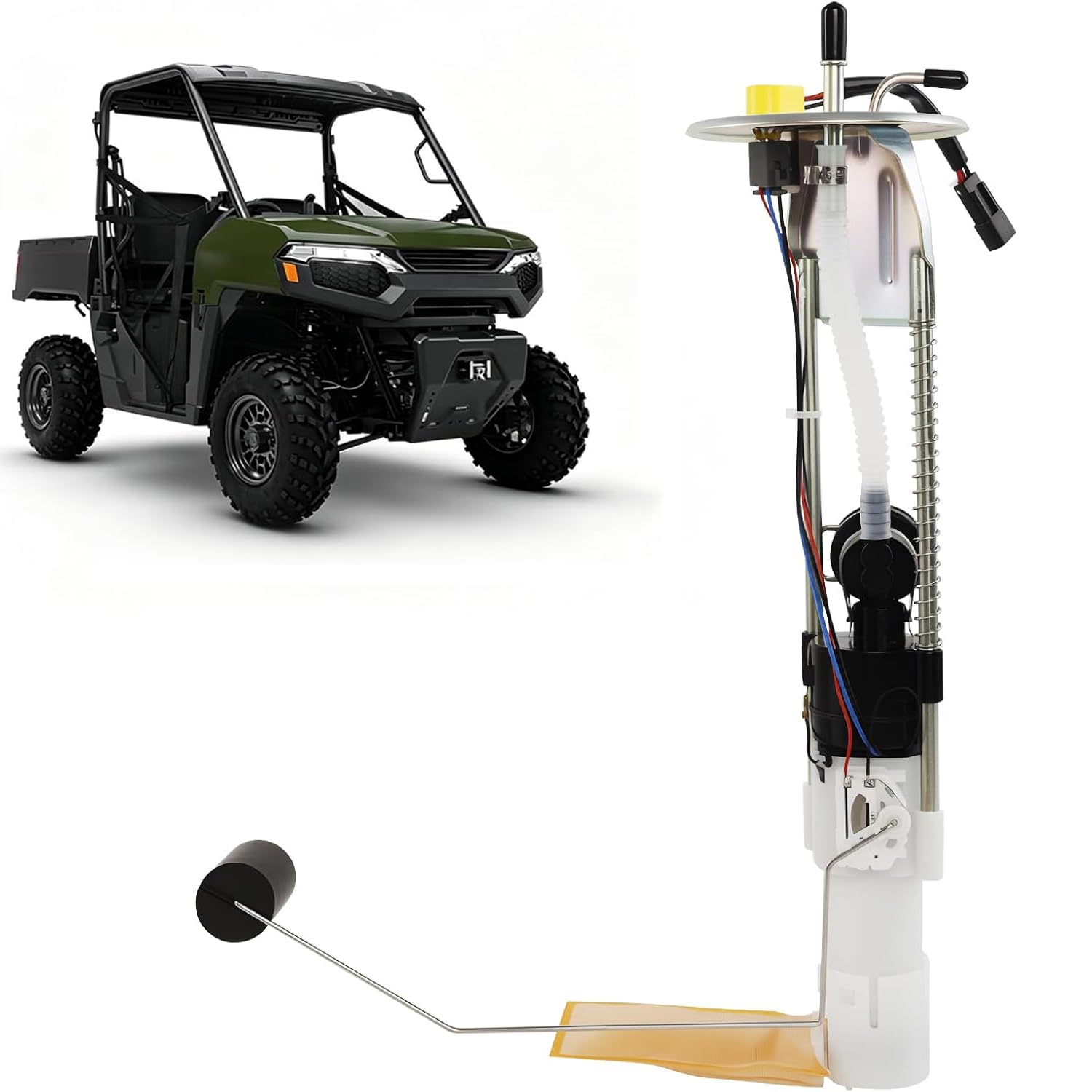 ATRACYPART front view of fuel pump assembly showing exact OEM fit