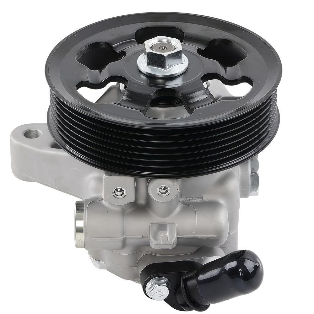 ATRACYPART front assembly showing pump with pulley, ready for bolt-on replacement
