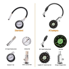 ATsafepro angled chuck and flexible hose showing reach and secure fit