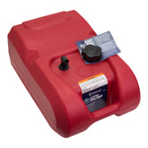 attwood 8806lp2 front view showing red tank and handle for easy carrying