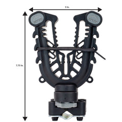 ATV Tek rack mounted on UTV demonstrating stable transport benefit