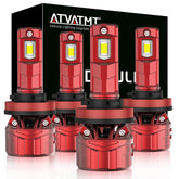 ATVATMT front packaging showing bulbs and benefits for Silverado visibility