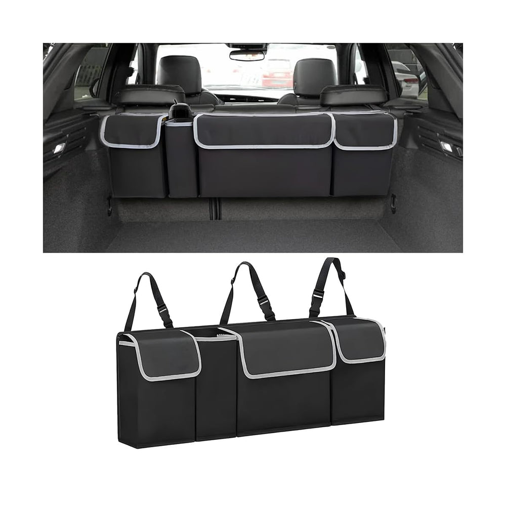 AUCELI front view organizer showing pockets and tidy storage benefit