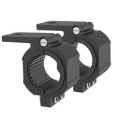 Audak front view of aluminum bracket kit showing durable finish and hardware benefit