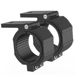 Audak front view mounted bracket showing sturdy clamp and secure fit benefit