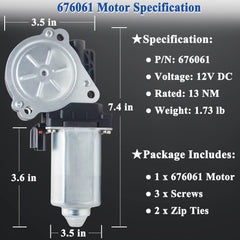 AUGSMIAR motor close-up of sealed gear housing demonstrating durable construction