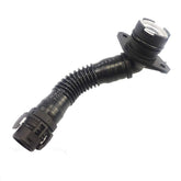 AUGREX crankcase vent hose front view showing fit and contours for easy replacement