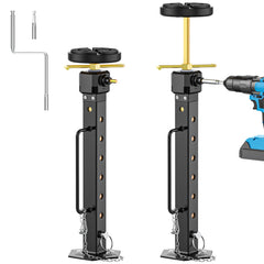 AUH front view of support jack showing sturdy frame and easy installation benefit