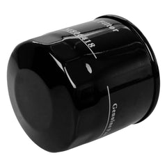 AULDAY oil filter installed on a John Deere tractor demonstrating direct-fit convenience