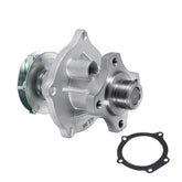 AULINK front view of water pump showing mounting points and benefits