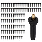 AULINK front pack of 100 valve stems showing quantity and model benefits