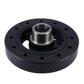 AULINK front view harmonic balancer showing pulley face and bolt pattern for accurate fit