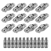 AULINK front view of complete 12-piece rocker arm and lifter kit showing organized packaging and parts for quick identification