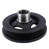 AULINK harmonic balancer front view showing bolt pattern and fit benefit