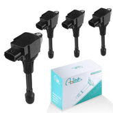 AULINK ignition coil front view showing compact direct-fit design and reliable replacement