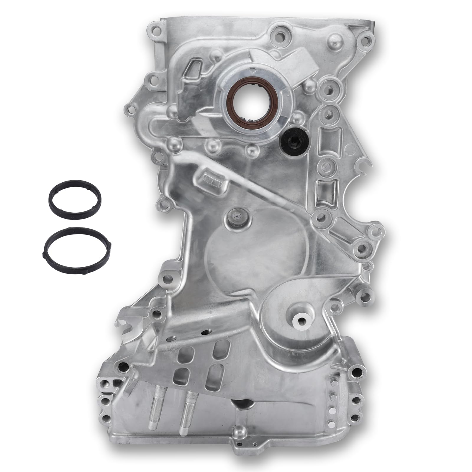 AULINK timing cover front view showing fitment and solid construction for reliable protection