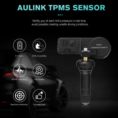 AULINK valve stem closeup highlighting corrosion‑resistant metal and seal