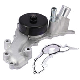 AULINK water pump front view showing flange and mounting for accurate fit