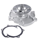 AULINK water pump front view showing mounting points and impeller for correct fit