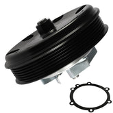 AULINK front view of pump showing mounting flanges and seal for accurate fitment