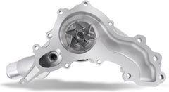 AULINK water pump installed in Dodge Durango engine bay showing correct fitment