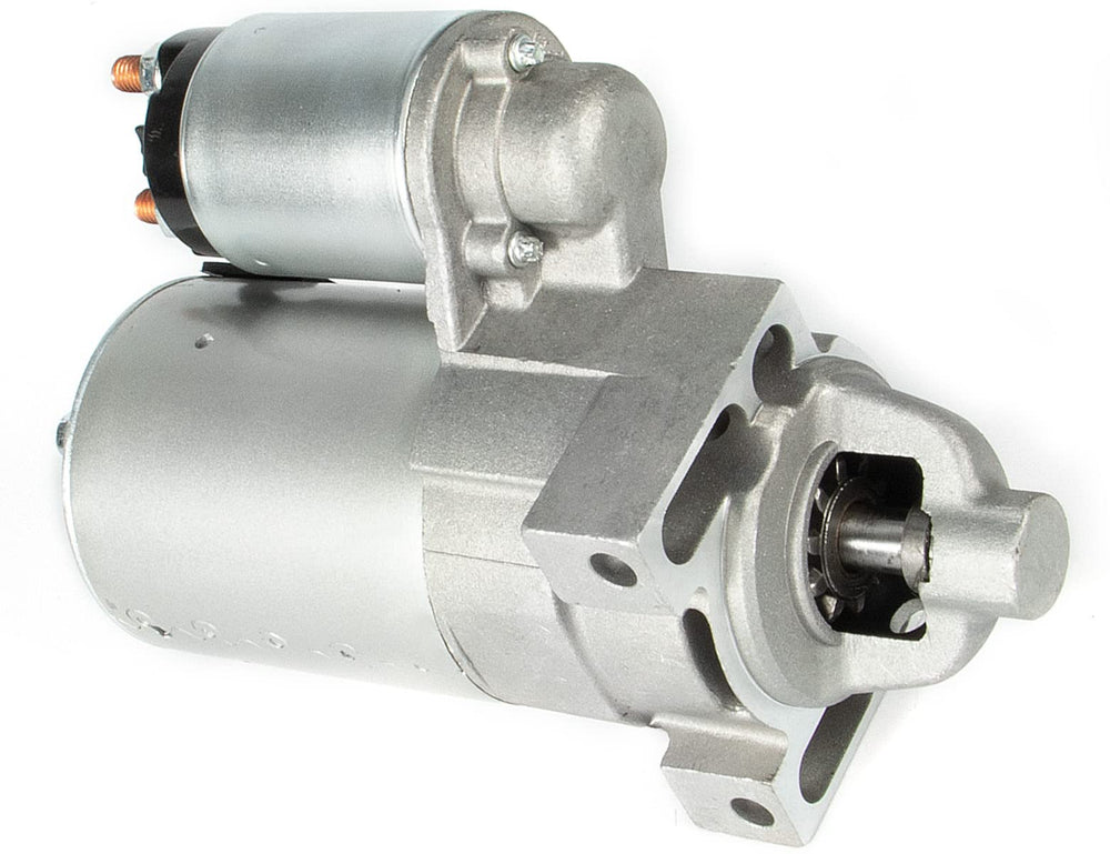 Aumtoni starter front view showing compact housing and fast mounting benefit