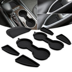 auovo front console cup insert showing neat protection and easy cleaning
