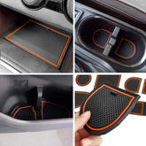 Auovo full set installed in Subaru interior showing complete protection and sporty look