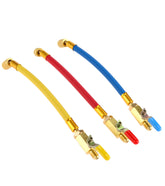 Aupoko front view of three color-coded hoses showing quick visual identification and ease