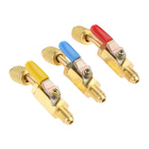 Aupoko front view of three valves, clear identification and quick access