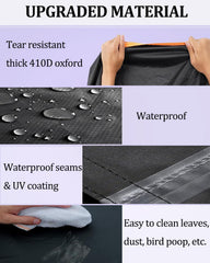 AUPZIMI zippered panel detail letting users access items without removing cover