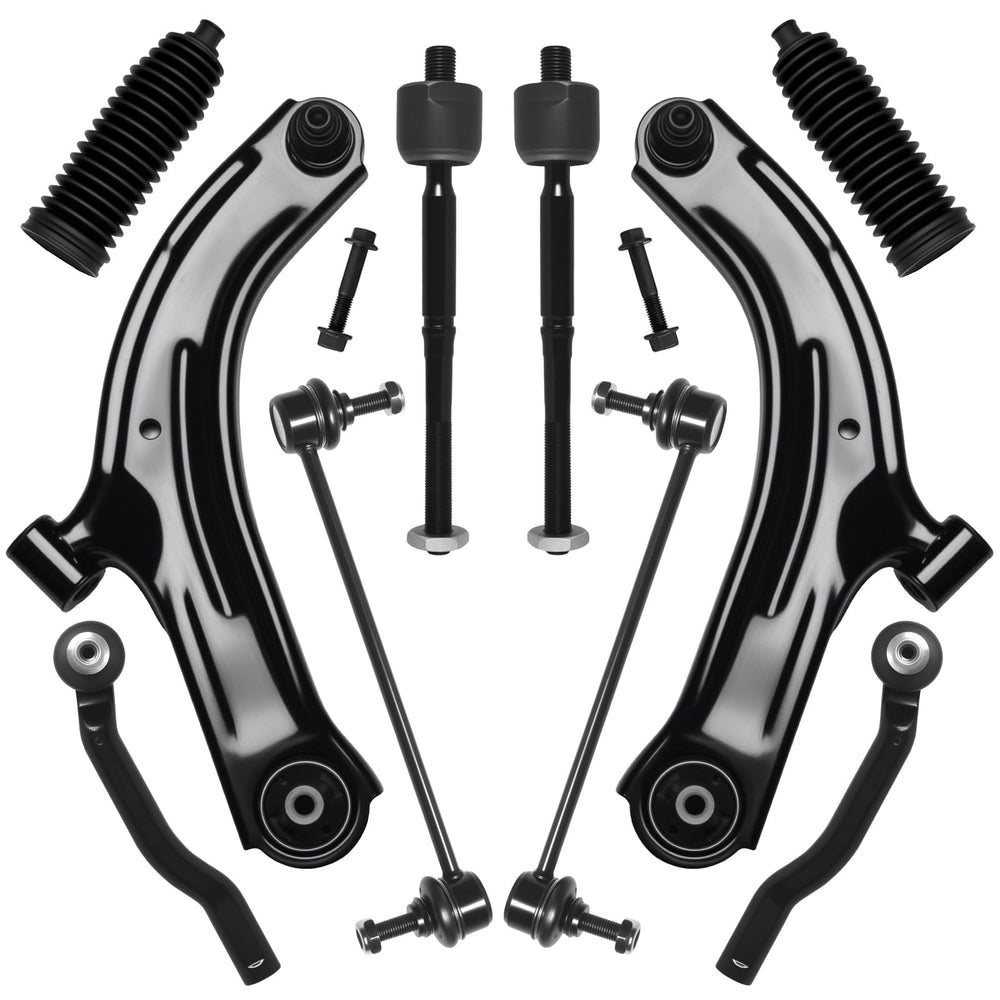 AUQDD front suspension kit packaging showing complete contents and compatibility benefits