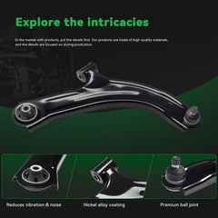 AUQDD sway bar end link side view highlighting solid connection and reduced body roll