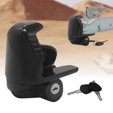AUTDOUR front view of trailer hitch lock showing solid build and secure fit