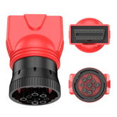 Autel adapter front view showing compact connector and easy access