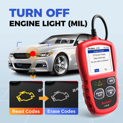Autel AL319 connector and cable ready to plug into vehicle OBD2 port benefit