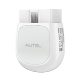 Autel AP200 front view showing compact Bluetooth OBD2 adapter and branding for portable diagnostics