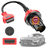 Autel connector front view showing 38-pin plug, reliable fit and secure connection