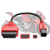 Autel adapter front connector showing secure fit and reliable diagnostics