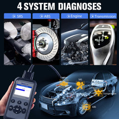 Autel ML629 back label with serial number for easy support verification