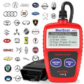 Autel MS309 front view showing rugged housing and easy buttons for quick scans