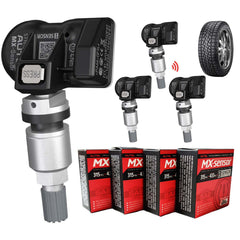 Autel front packaging of MX sensors showing set of four, simplifies inventory