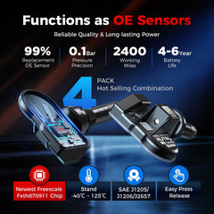 Autel MX-Sensor close-up of upgraded chip for faster transmission