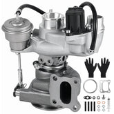 AUTISTOP turbocharger front assembly showing compact direct-fit design and fast replacement benefit