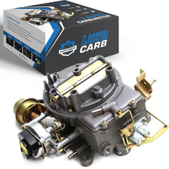 Auto Parts Prodigy carburetor front view showing overall fit and ready-to-install benefit