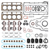 AUTOBABA front packaging showing full gasket kit and fitment benefits