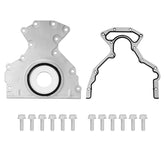 AUTOBABA front view of rear main seal cover showing precise fit