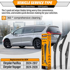 AUTOBOO blade front profile highlighting aerodynamic design for quieter wipes
